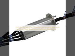 High Conductivity Mini Conductive Slip Ring with Gold-Gold Contact for Small Temperature Coefficient of Resistance