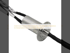 Gold-Gold Contact Mini Conductive Slip Ring with Resistance to Vulcanization and Good Wear Resistance