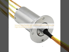 Smooth Data Transfer with 0-250VDC/2A Mini Slip Ring for High-Performance Needs