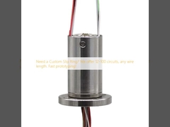 Need a Custom Slip Ring? We offer 12-100 circuits, any wire length. Fast prototyping!