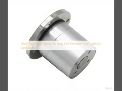 18000 Rpm High Speed Slip Ring IP65 Protection Self Sufficient Operation